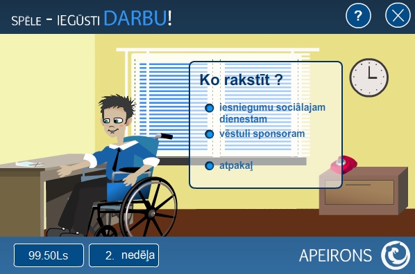 Iegūsti darbu!