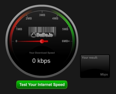 Internet speed meter