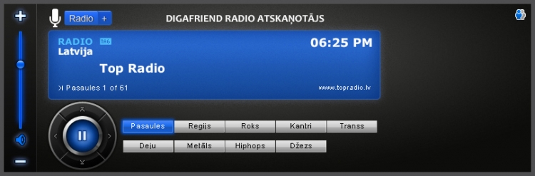 Radio atskaņotājs