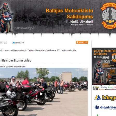 Baltijas Motociklistu Salidojums 2011